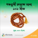 পাঁচমুখী রুদ্রাক্ষ মালা 5 Faces Rudraksha Mala by Trilochana