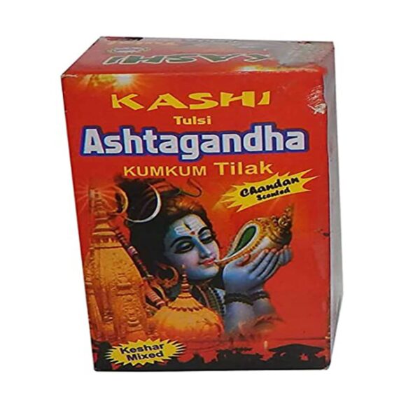 অষ্টগন্ধা গুঁড়া Kashi Tulshi Ashtagandha Chandan Tika Trilochana