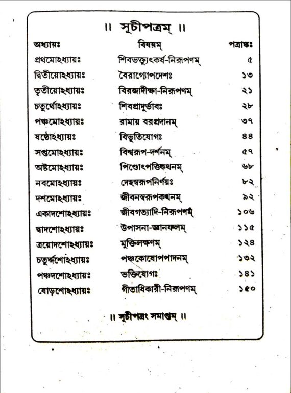 শিবগীতা Shiva Gita Trilochana