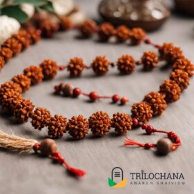 রুদ্রাক্ষ মালা শোধন Rudraksha. Mala Purify. Trilochana